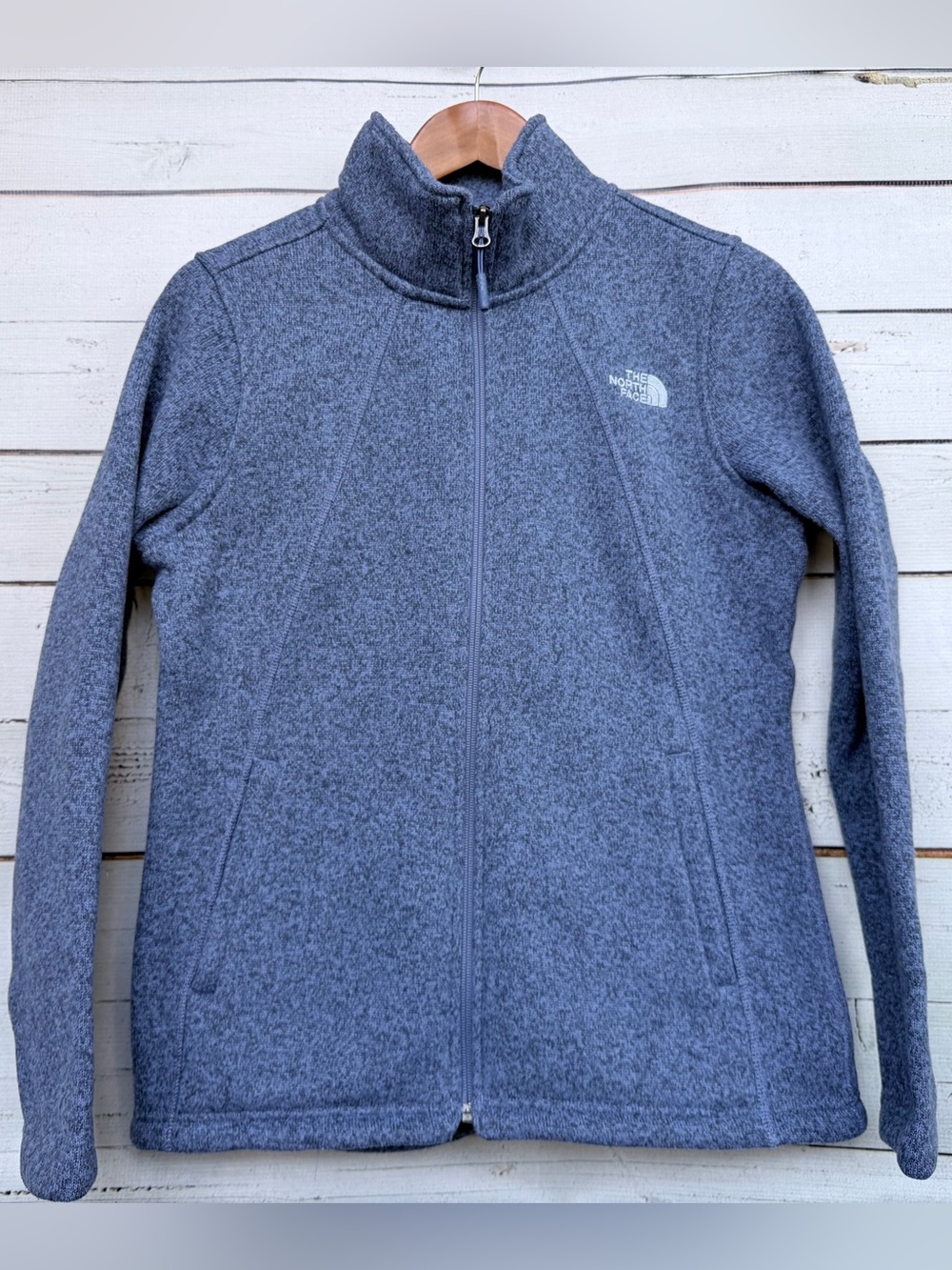 The North Face Crescent Full Zip Sweater Fleece Jacket Size M